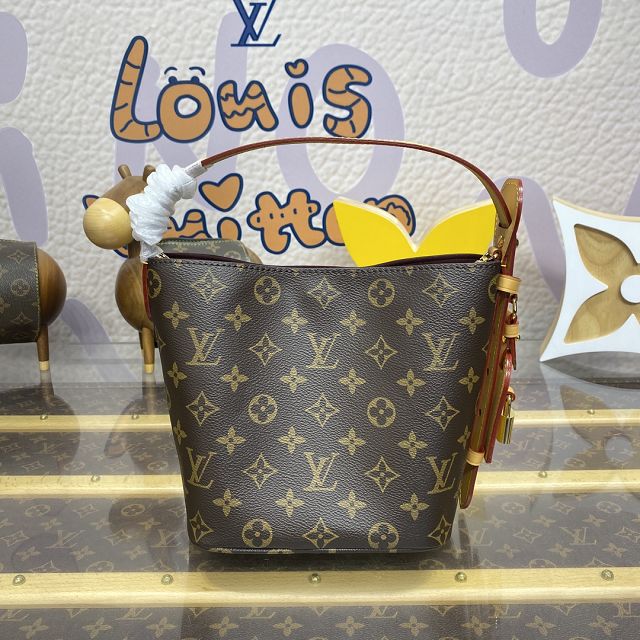 Louis vuitton original monogram canvas all in BB handbag M12925