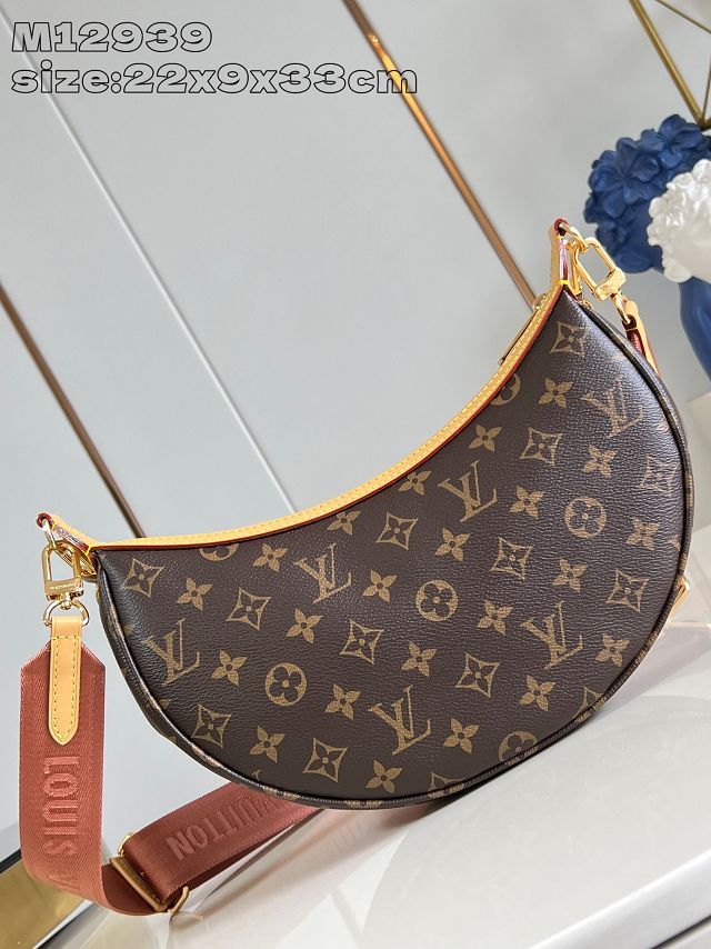 Louis vuitton original monogram canvas looping handbag M12939