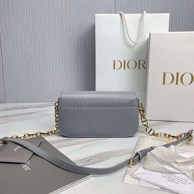 Dior original calfskin 30 montaigne avenue bag M9260 grey