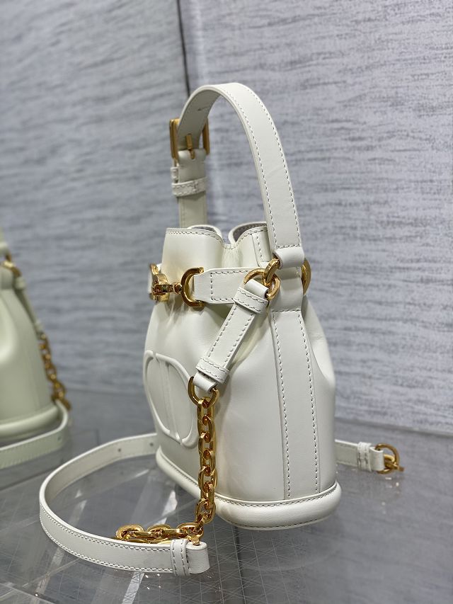 Dior original calfskin cest bag M2271 white