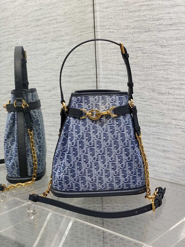 Dior original denim cest bag M2271 blue