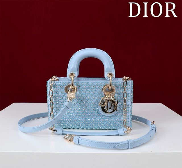 Dior original lambskin lady D-Joy micro bag S0910-2