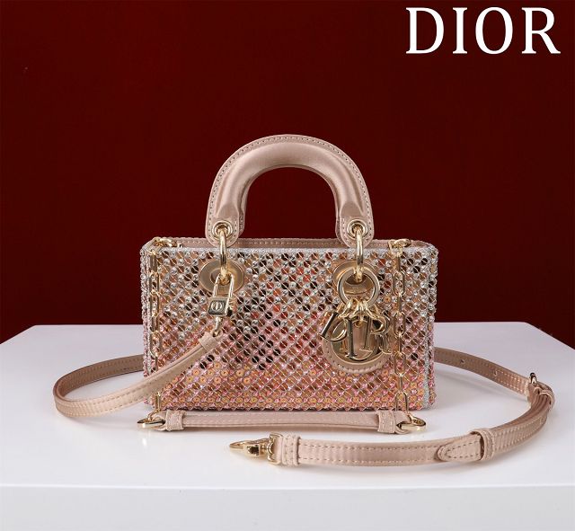 Dior original lambskin lady D-Joy micro bag S0910-2