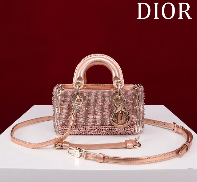 Dior original lambskin lady D-Joy micro bag S0910-2