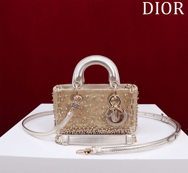 Dior original lambskin lady D-Joy micro bag S0910-2