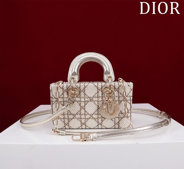 Dior original lambskin lady D-Joy micro bag S0910-2