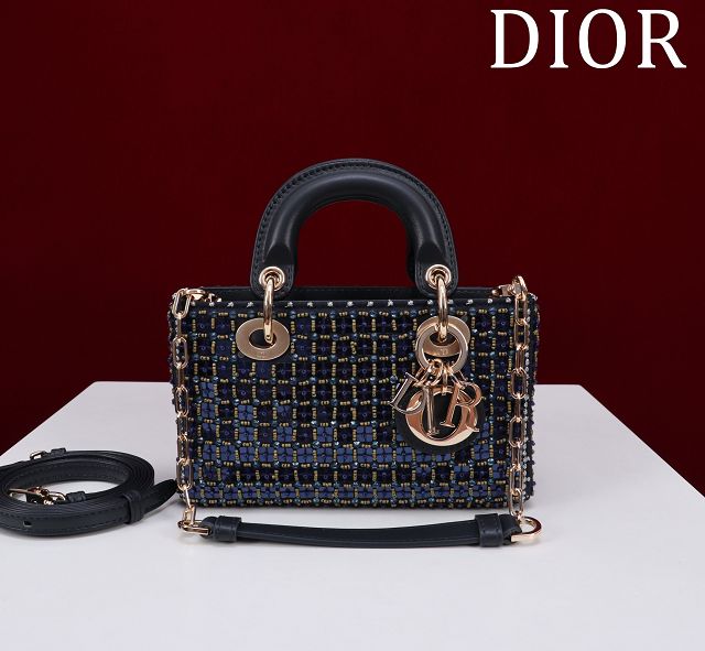 Dior original lambskin lady D-Joy micro bag S0910-2