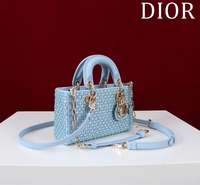 Dior original lambskin lady D-Joy micro bag S0910-2