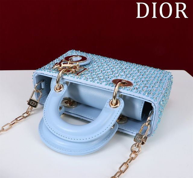 Dior original lambskin lady D-Joy micro bag S0910-2