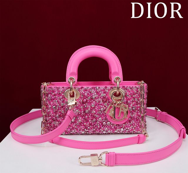 Dior original lambskin small lady D-Joy bag M0613-2