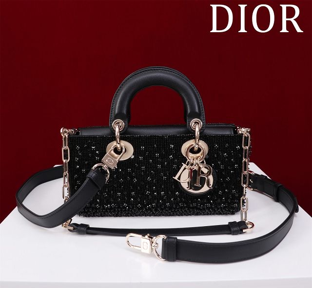 Dior original lambskin small lady D-Joy bag M0613-2