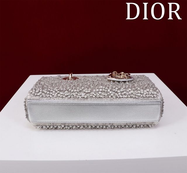 Dior original lambskin small lady D-Joy bag M0613-2