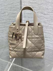 Dior original calfskin small toujours vertical tote bag M2835 beige