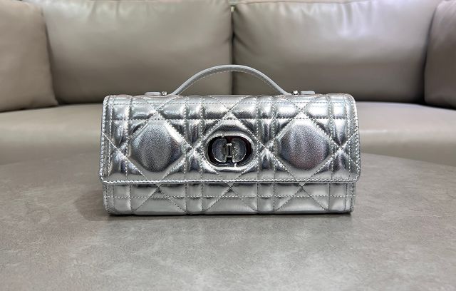 Dior original lambskin miss caro top handle pouch S5221