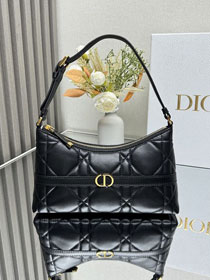 Dior original calfskin 30 montaigne cigale mini bag S2381 black