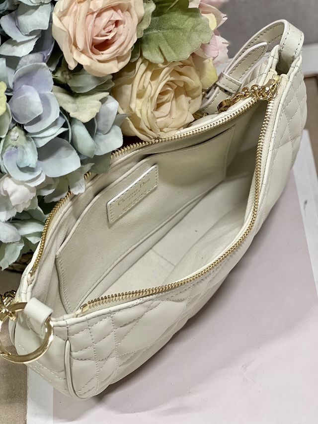 Dior original lambskin lounge chain bag M9080 white