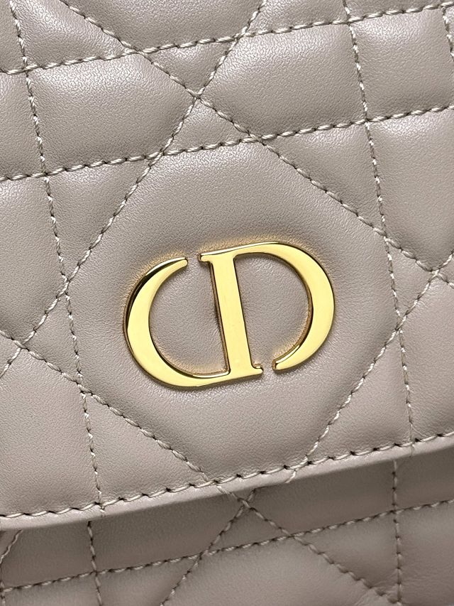 Dior original lambskin medium caro backpack M6301 beige