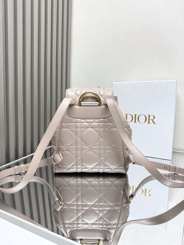 Dior original lambskin medium caro backpack M6301 beige