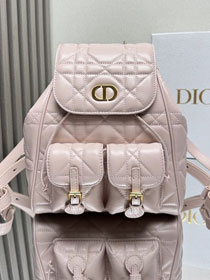 Dior original lambskin medium caro backpack M6301 light pink