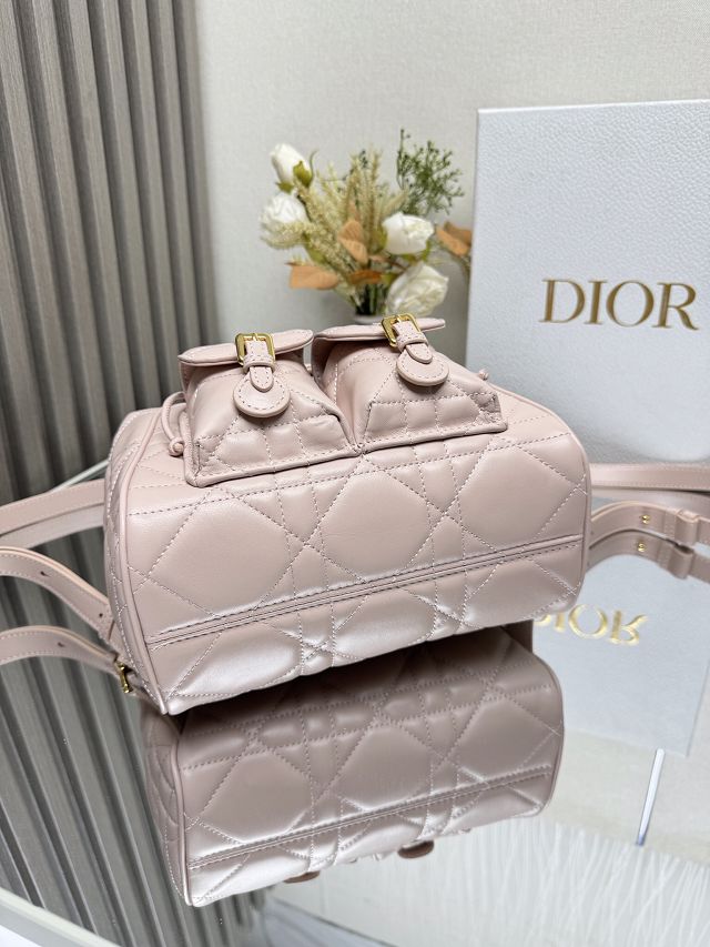 Dior original lambskin medium caro backpack M6301 light pink