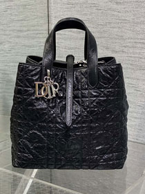 Dior original aged calfskin medium toujours bag M2821 black