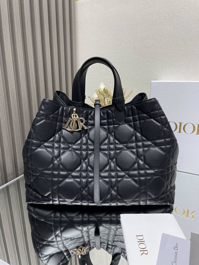 Dior original calfskin large toujours bag M2820 black