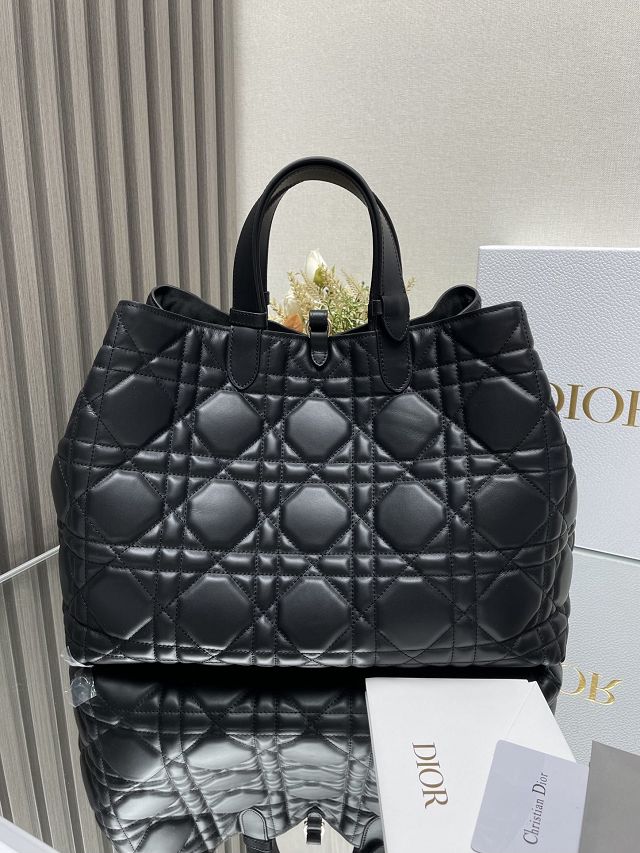 Dior original calfskin large toujours bag M2820 black