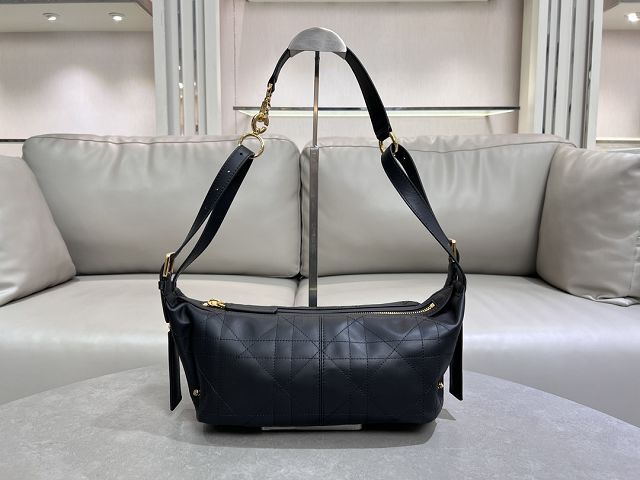 Dior original calfskin small D-Journey bag M2416 black