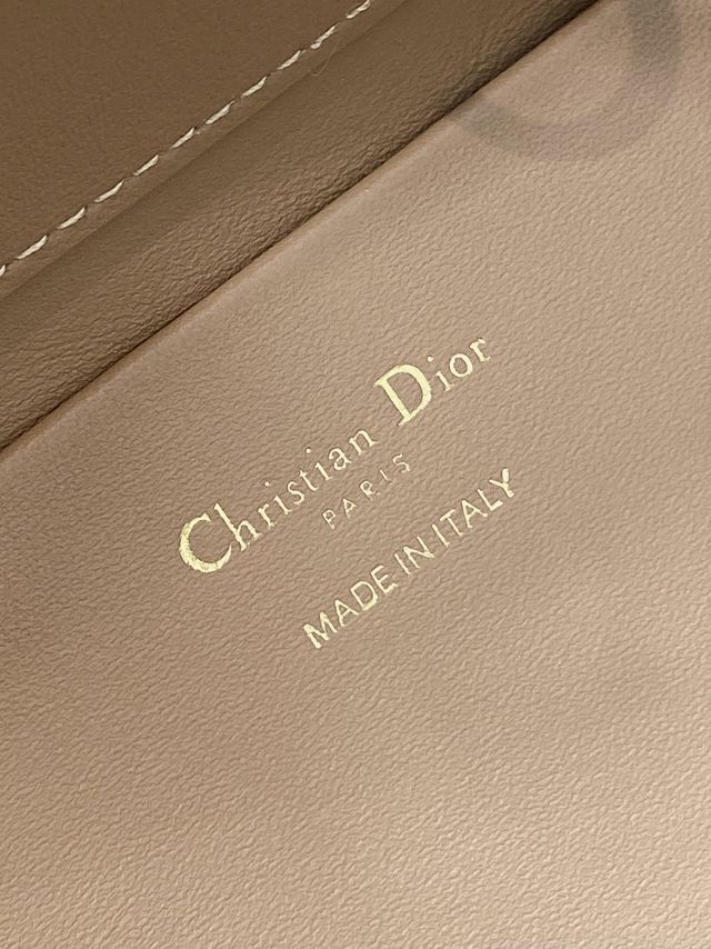 Dior original calfskin medium toujours bag M2821 tan