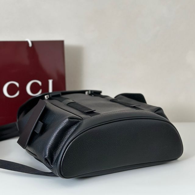 GG original calfskin ophidia large backpack 839110 black