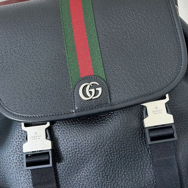 GG original calfskin ophidia large backpack 839110 black