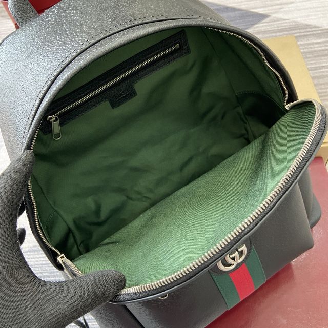 GG original calfskin ophidia medium backpack 834466 black