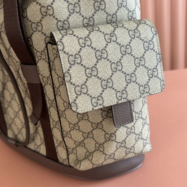 GG original fabric ophidia large backpack 839110 brown