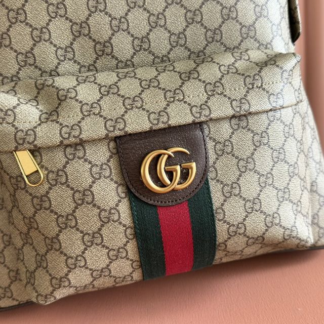 GG original fabric ophidia medium backpack 834466 brown