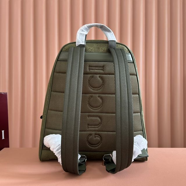 GG original canvas medium backpack 834464 green