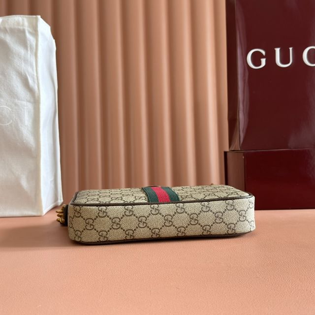 GG original fabric ophidia small crossbody bag 839155 brown