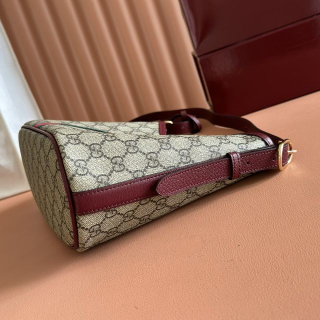 GG original fabric ophidia small shoulder bag 836872 bordeaux