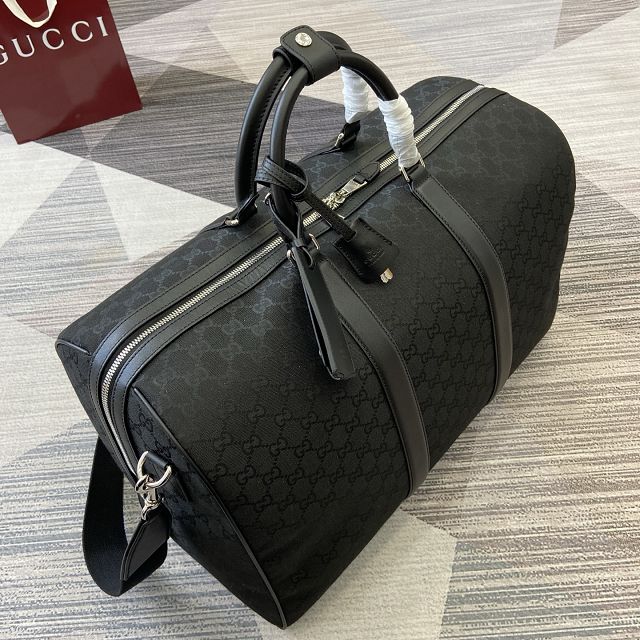 GG original canvas canvas large duffle bag 834793 black