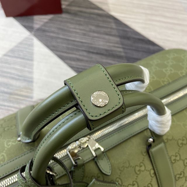 GG original canvas canvas large duffle bag 834793 green