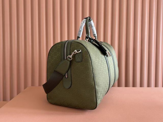 GG original canvas canvas medium duffle bag 834457 green