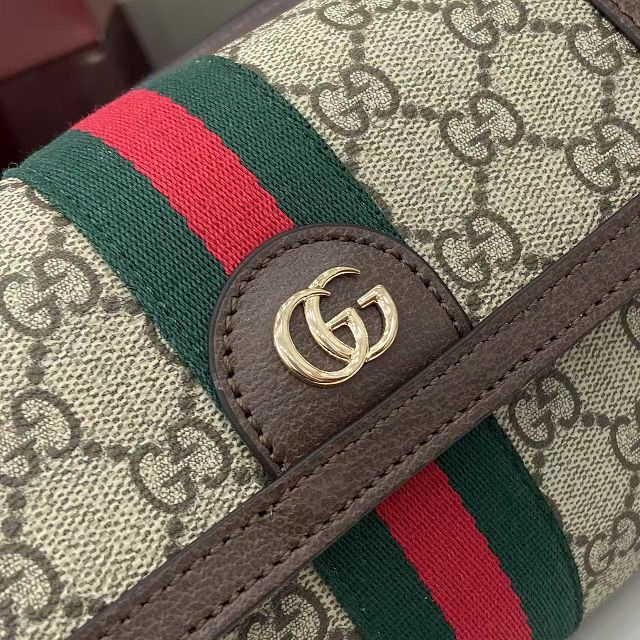 GG original fabric ophidia mini shoulder bag 838481 brown