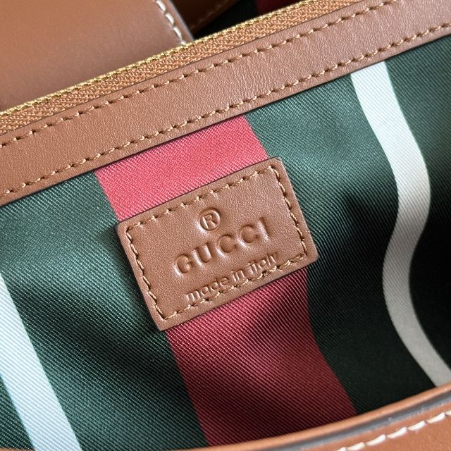 GG original fabric medium padlock shoulder bag 839021 brown