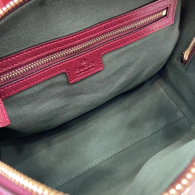 GG original fabric ophidia medium boston bag 836825 bordeaux