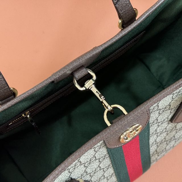 GG original fabric ophidia medium tote bag 836831 brown