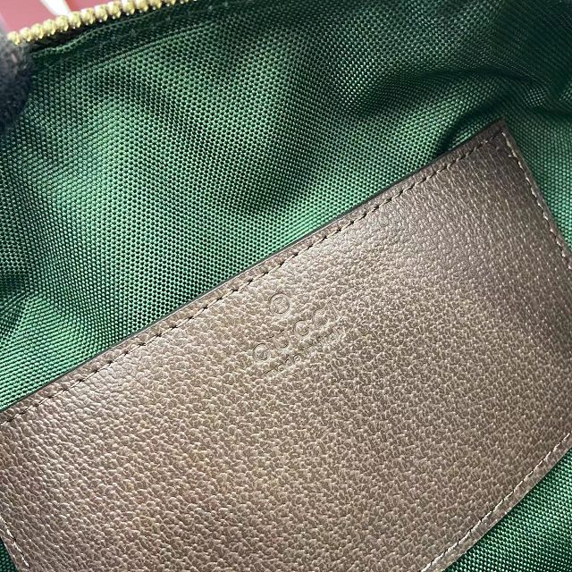 GG original fabric ophidia small boston bag 841294 brown