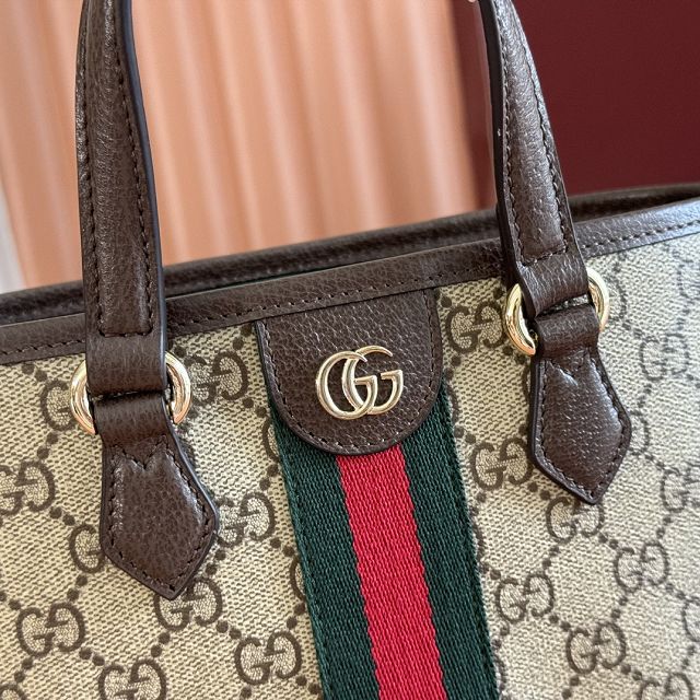 GG original fabric ophidia small tote bag 836848 brown