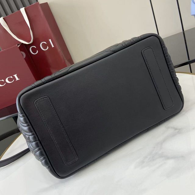 GG original lambskin betty medium tote bag 847387 black