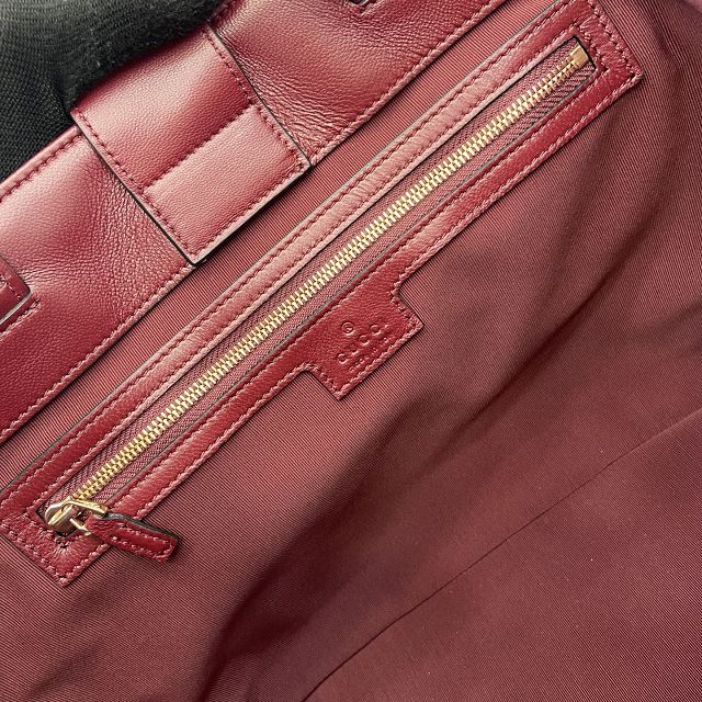 GG original lambskin betty medium tote bag 847387 bordeaux