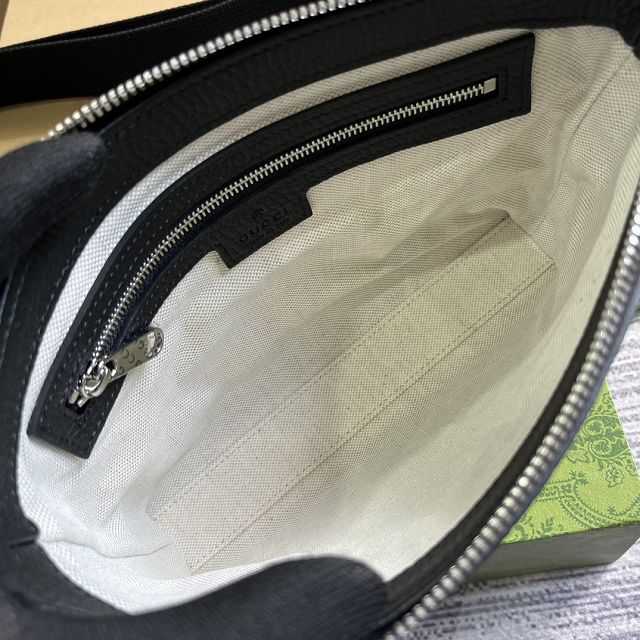 GG original calfskin small messenger bag 761747 black