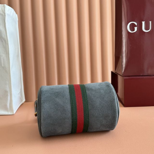 GG original suede ophidia mini bag 846869 grey